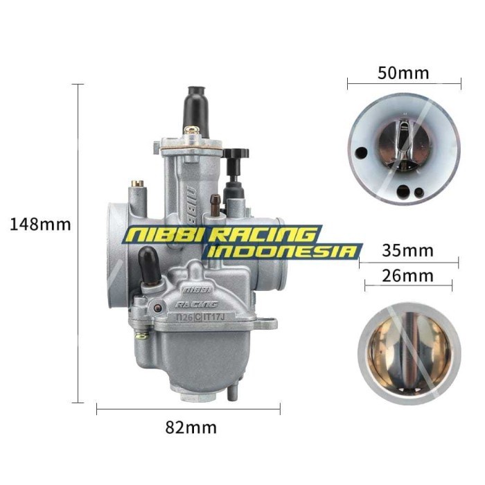 Karburator Pwk 26 Nibbi Racing