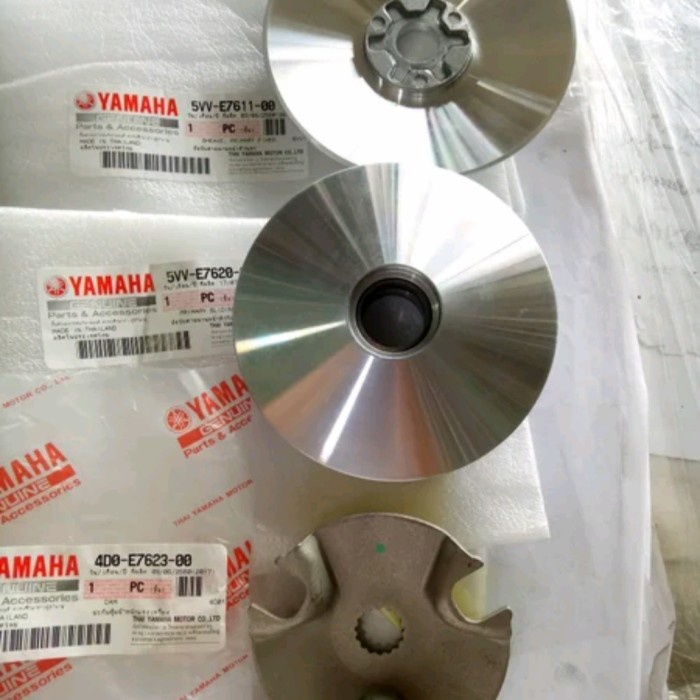 Rumah Roller Pulley Cvt Yamaha Mio 5Vv 5 Vv Tutup 4Do 4 Do Sepaket Ori