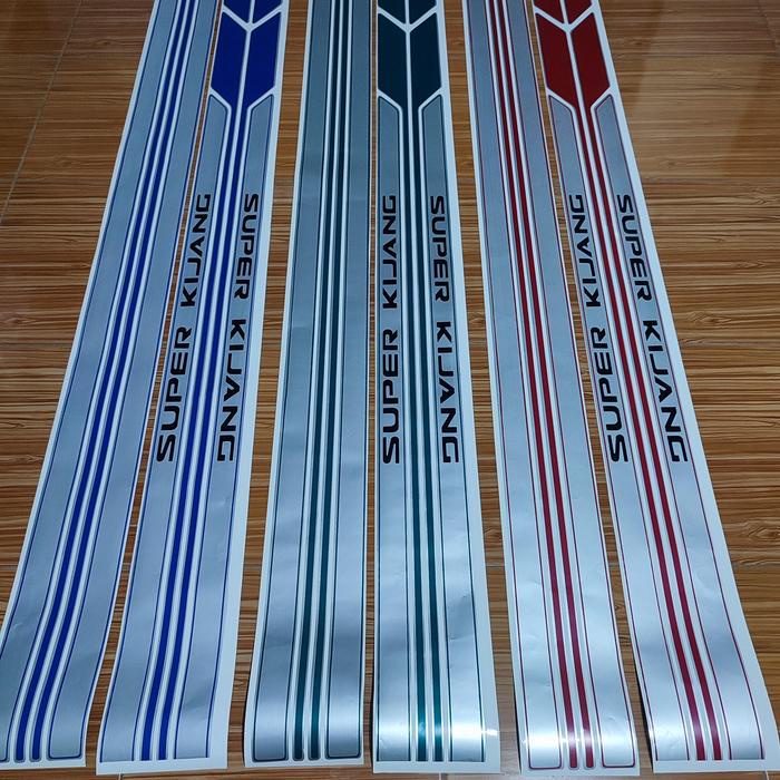 Ready Stiker Striping Toyota Kijang Super List Body Kijang Super Kendaraan