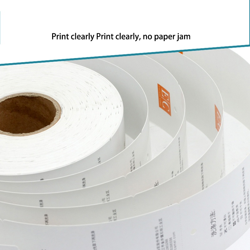 

35*50Mm /40*100Mm Label Baju Hang Tag Putih Label Arton Blan 1000Pc
