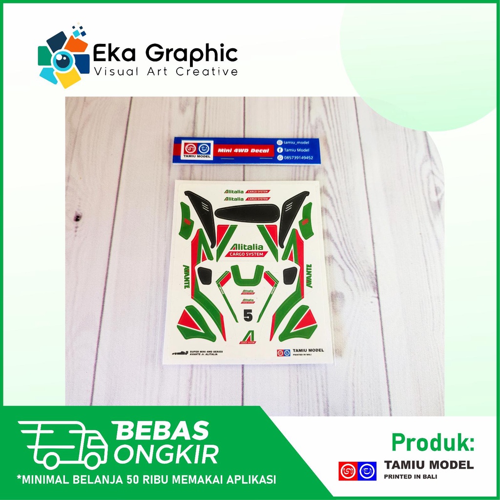 Decal Sticker Avante Jr Alitalia