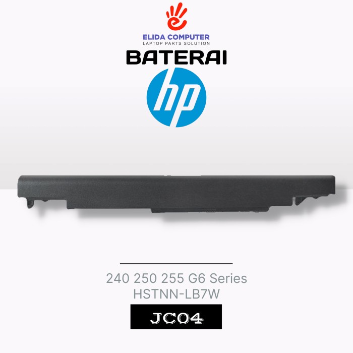 Baterai HP 14-BW005AU 14-BW017AU 14-BW500AU 14-BW511AU 14-BW515AU JC04