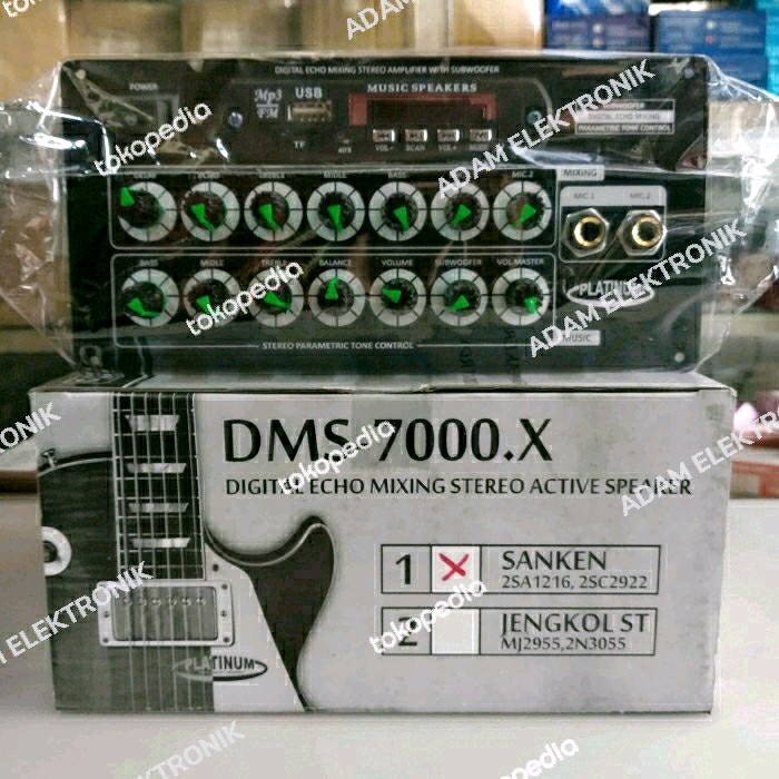 TONE CONTRO KIT SPEAKER AKTIF + POWER + MP3 + SUBWOOFER DMS-7000.X