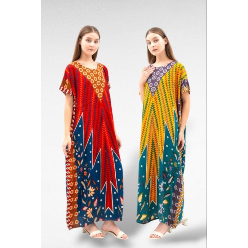 LS - daster jumbo kekinian lowo SUPER JUMBO LD 150cm muat BB 100kg kain tebal realpict daster hamil