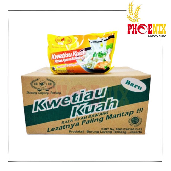 

Kwetiau kuah cap layang terbang isi 20 bungkus