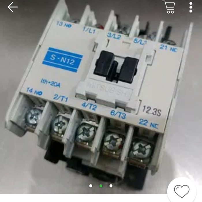 Contactor Sn 12 20A 220V Mitsubishi