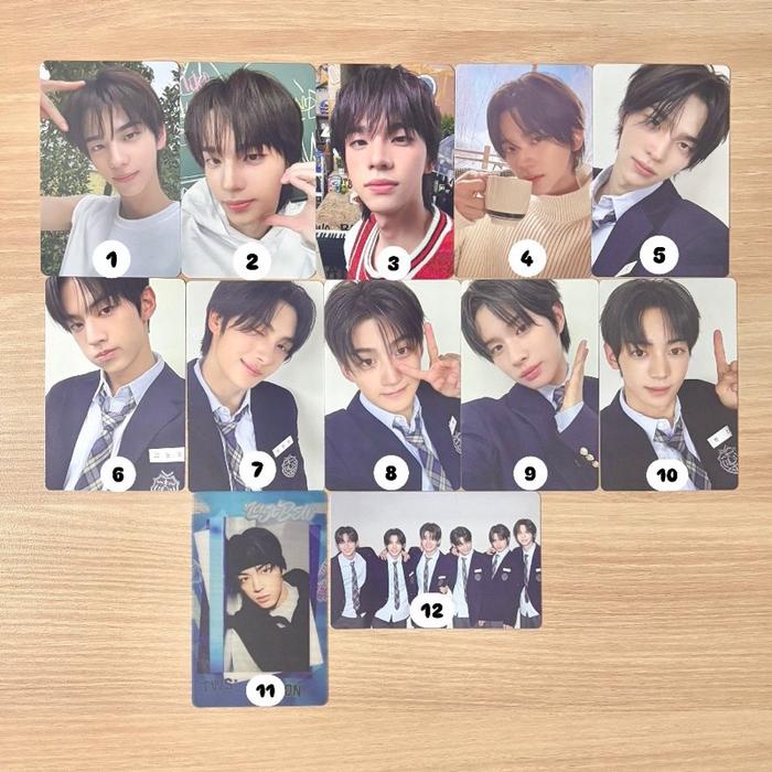 

(READY) OFFICIAL PHOTOCARD TWS LAST BELL WEVERSE SUMMER BEAT SHINYU DOHOON KYUNGMIN