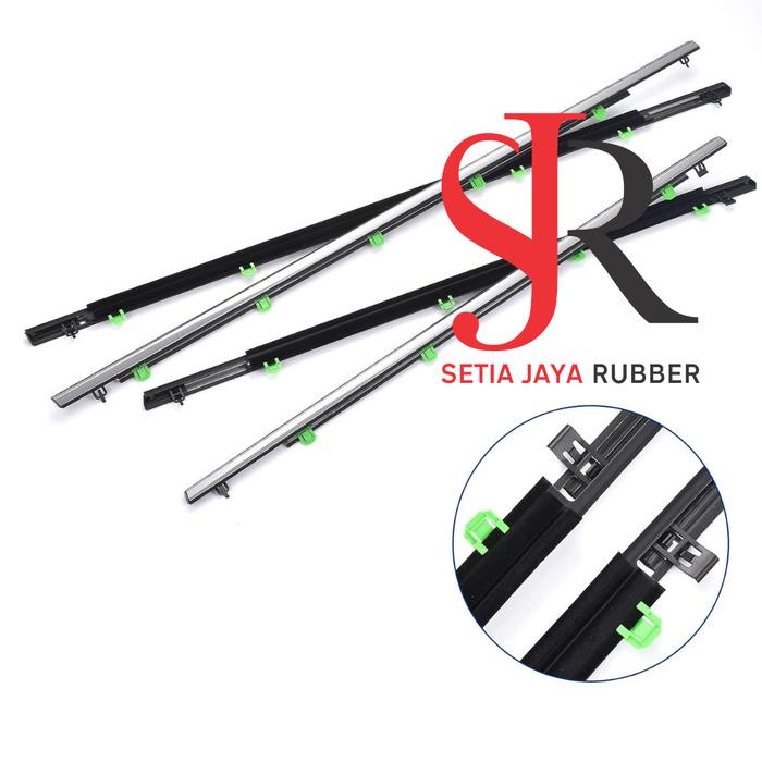 Pelipit Kaca Luar Mobil Honda CRV GEN 3 2007-2012 weather strip honda CRV