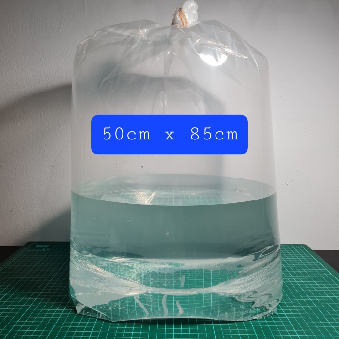 BIG SALE PLASTIK PACKING IKAN TEBAL PLASTIK IKAN PREMIUM BAHAN PE 50X85 cm