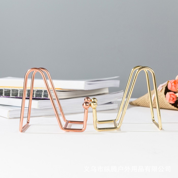 

Picture Easel Metal Plate Stands Holder Plate Display Stand Display