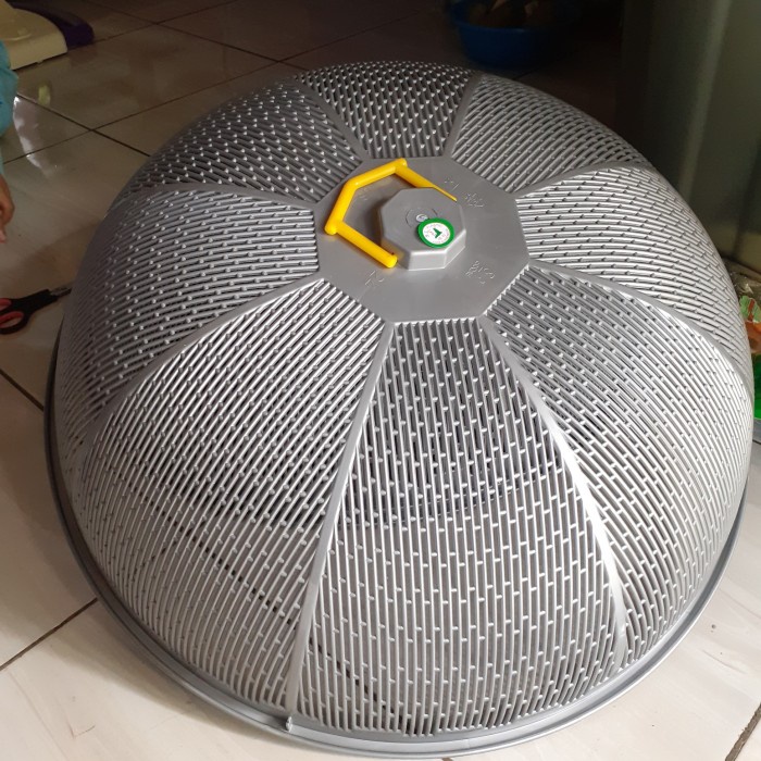 tudung saji plastik bulat