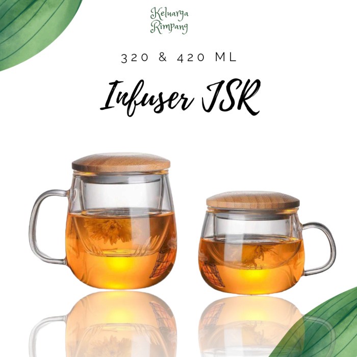 [mojiko] - Shoga Gelas infuser rempah rimpang by keluarga rimpang