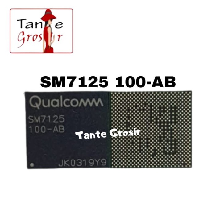 IC CPU SM7125 100-AB OPPO RENO 4 REDMI NOTE 9 PRO ORIGINAL