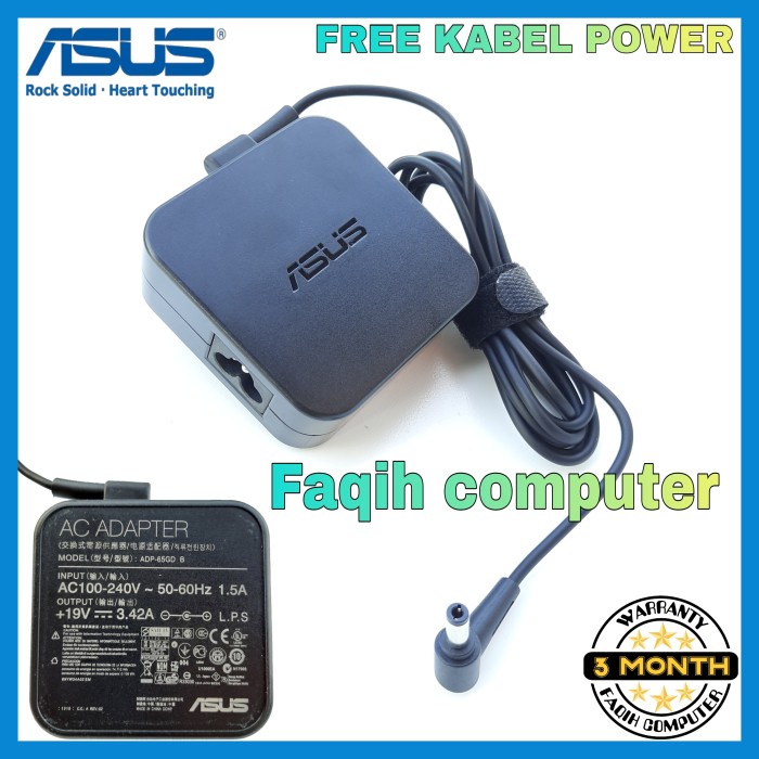 BISA GOSEND CHARGER ADAPTOR LAPTOP ASUS PA-1650-48 PA-1650-63 EXA1208UH EXA1208EH TERMURAH
