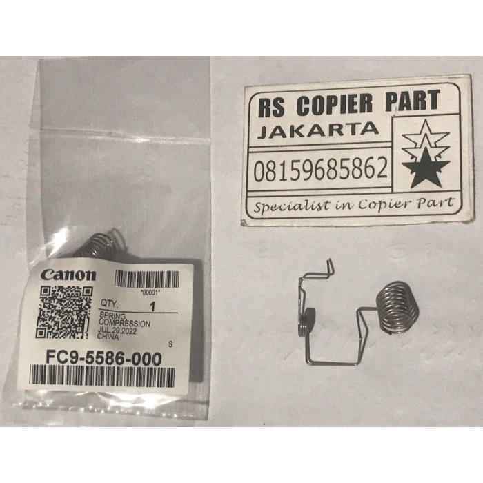Spring Compresion - FC9-5586 - IRA 6075 - (O) - ETB Unit