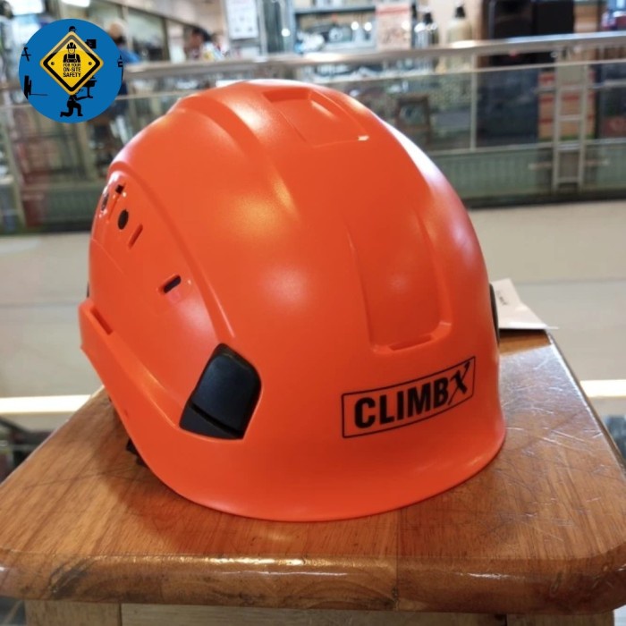 Helm Safety Climbing Climbx Orange / Helm Safety Panjat Tebing Murah