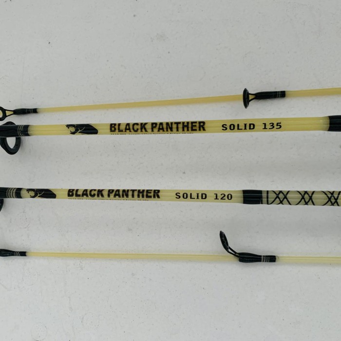 Joran Sambung Dua Black Panther Solid 120 cm & 135 cm