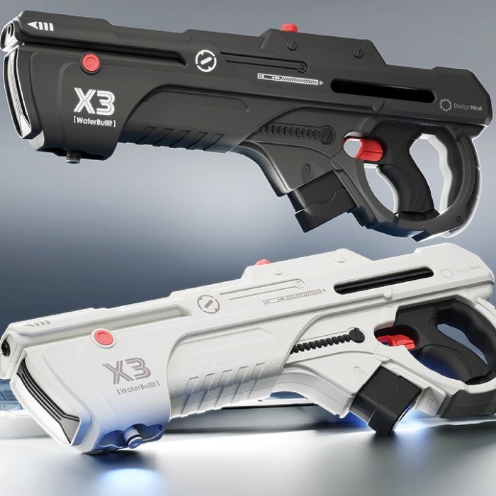 Bagus X3 Electric Water Cannon Burst Water Gun Toy Electric Water Gun Large Seaside Beach High