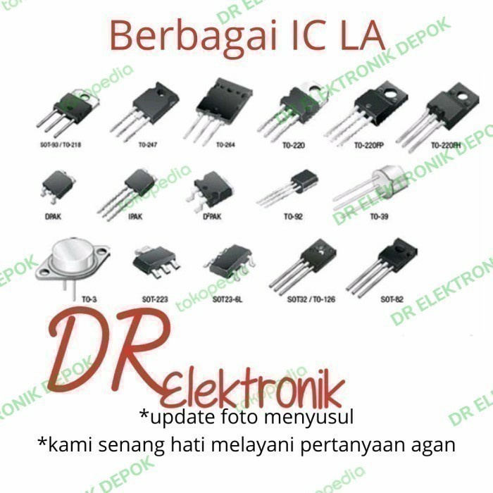 IC LA4625 Integrated Circuit LA 4625 DIP Asli Original Ori