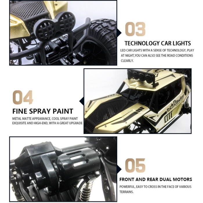 NEW Mainan Mobil Remote Control RC Mainan Mobil Off-road Mobil Climbing Mainan Mobil RC Buggy