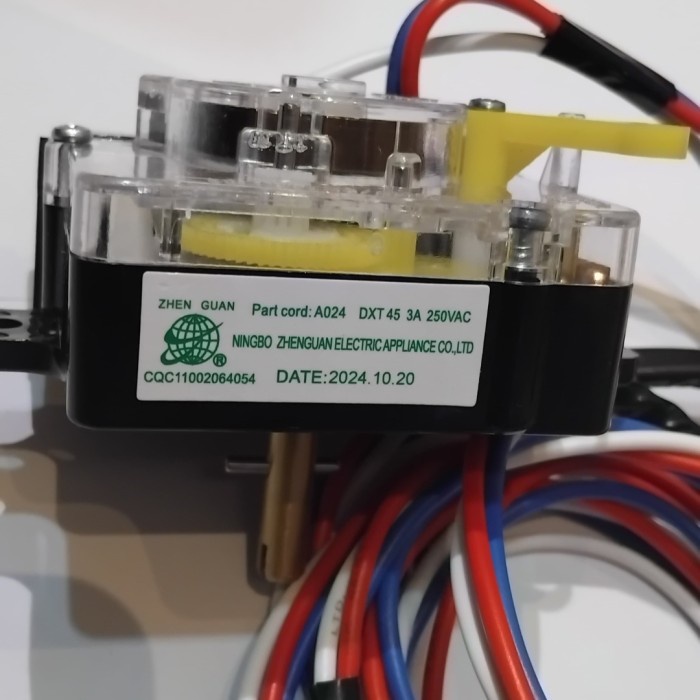 Timer Mesin Cuci Sharp A024 DXT45 3A 250VAC 3 Kabel Original