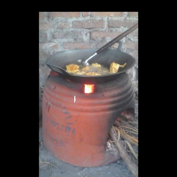 PREMIUM Kompor batu bara bahan bakar arang kayu