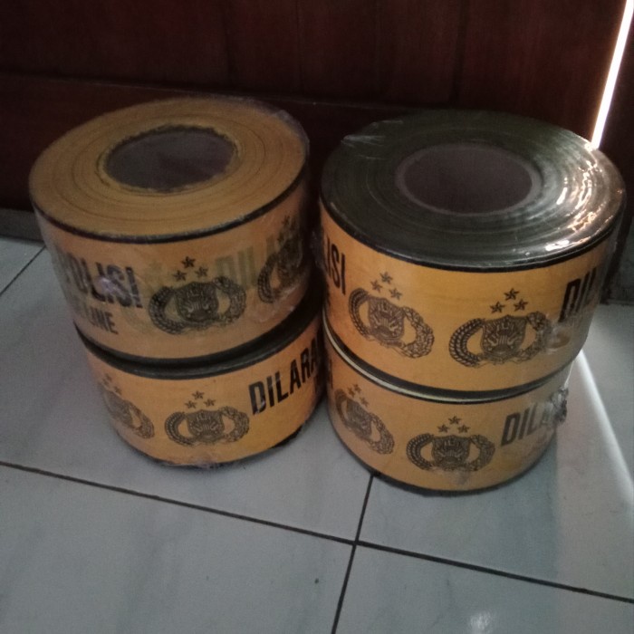 TERBARU Police Line/Garis Polisi