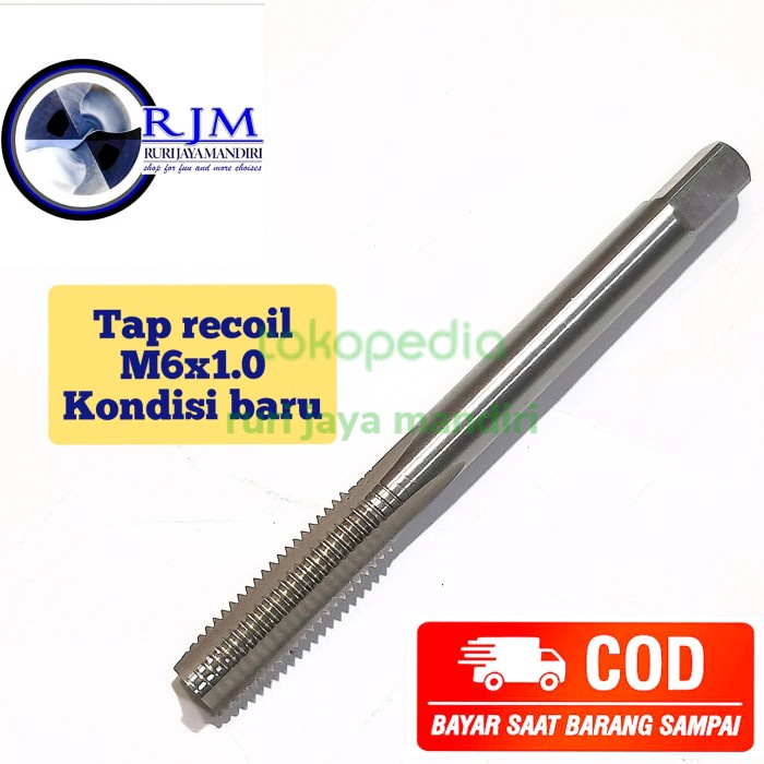 TERLARIS tap recoil m6 x 1.0 tap recoil baut kunci 10