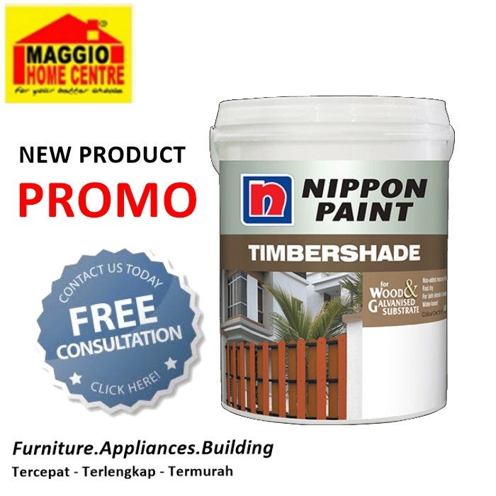 PROMO Cat Kayu - Cat Besi - Cat Pagar - Timbershade - Nippon