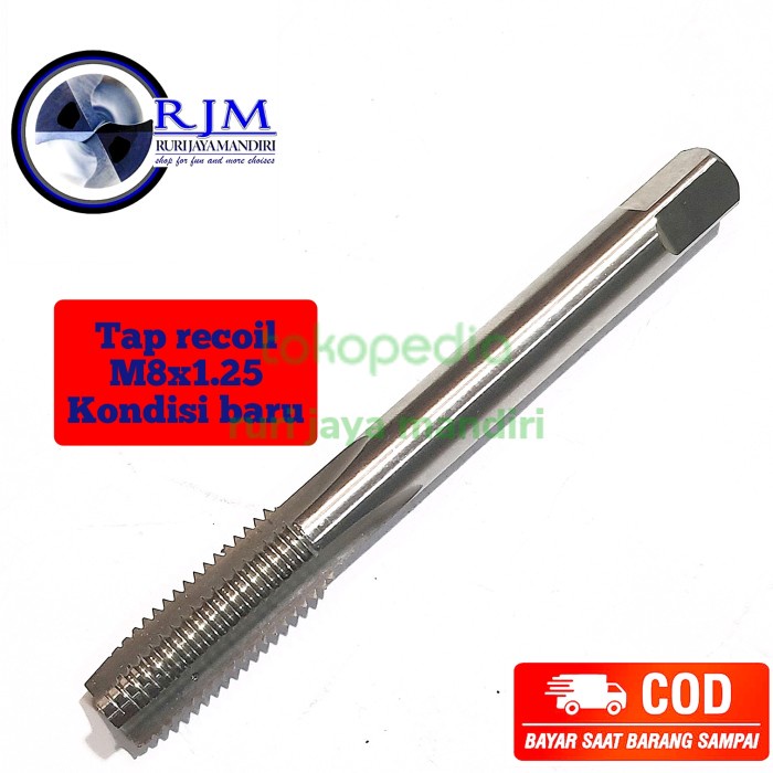 tap recoil m8 x 1.25 tap recoil baut kunci 12