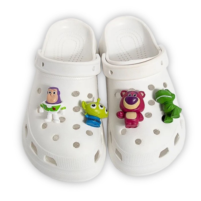 HOT PROMO FASHIONTREND CROCS JIBBITZ ACTION FIGURE TOY STORY - CHARMS KARAKTER DLC