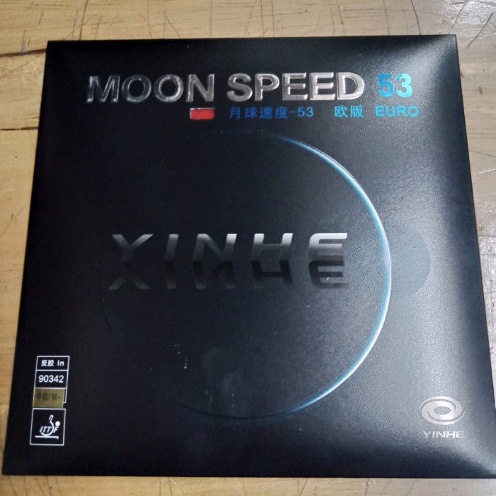 Harga Murah KARET TENIS MEJA YINHE MOON SPEED 53 EURO ORIGINAL