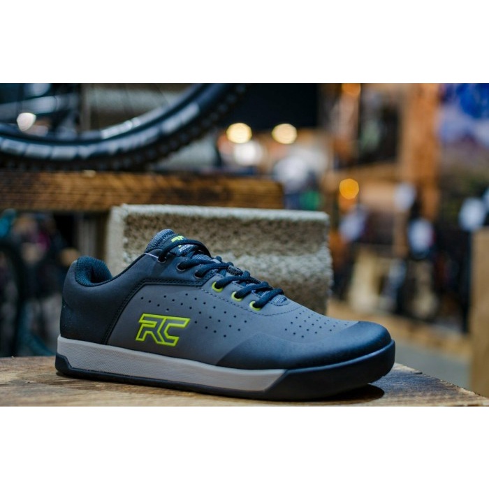 Ride Concepts Hellion Shoes Charcoal Lime