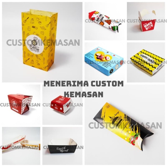 [Masih] Dus Brownies / Dus Roti / Dus Kue / Dus Makanan ukuran 30x10x4.5 -