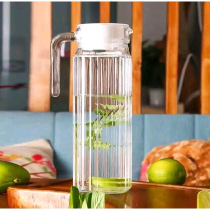 [Masih] Tempat Minyak Goreng Kaca 1 Liter Praktis Botol -