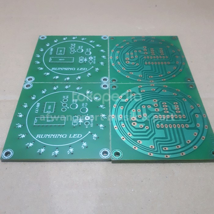 Pcb Modul Diy Running led .