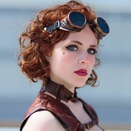 PROMO Kacamata Goggle cosplay Steampunk cyberpunk