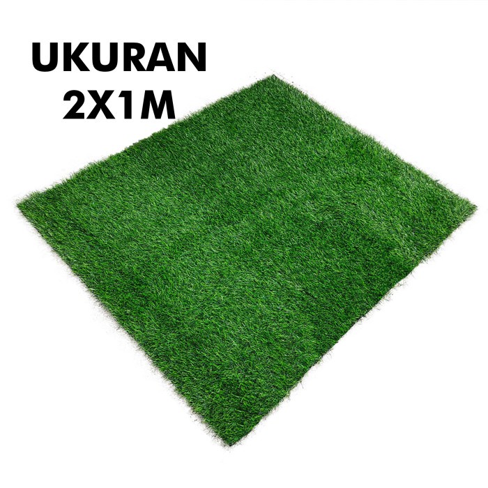 Rumput Sintetis Rumput Hijau Artificial Dekorasi Taman Karpet Rumput R Terlaris