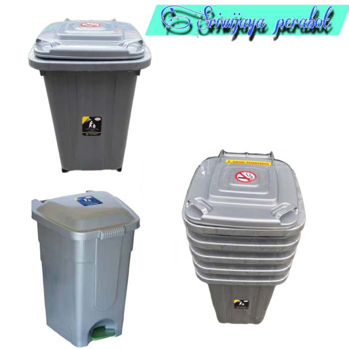 Tempat Sampah Mpw Roda Tempat Sampah Injek Mpw Silver Promo