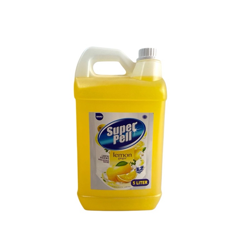 Promo Super Pell Pembersih Lantai Pel Lantai Jerigen 5Liter Termurah Terlaris Limited Edition