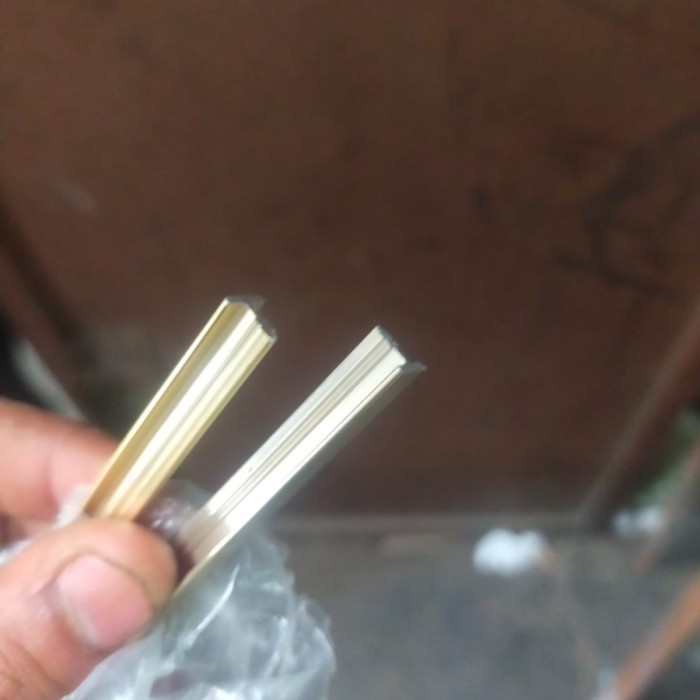 PREMIUM LIST T 6mm NEW FIT ALUMINIUM PROFIL ALUMINIUM PROFILE ANODIZE PLAT 6mm