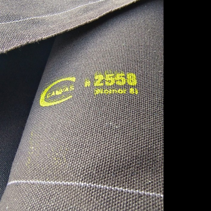 PREMIUM Terpal Kain Canvas Kanvas 2558 coklat /army