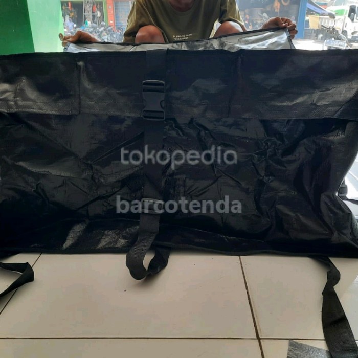 PREMIUM Roof bag car/Rooftop mobil/Tas atas mobil/Terpal rack