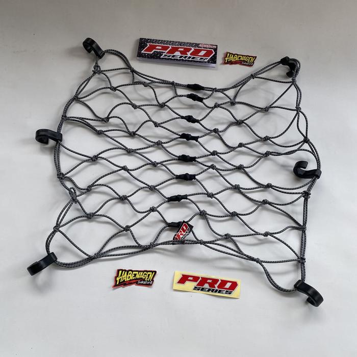 PREMIUM tali jaring pengikat ikat barang helm helmet mantel touring Motorcycle motor bagasi