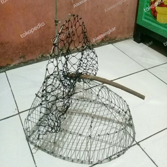 PREMIUM Sangkar burung jebak pikat trap jaring.