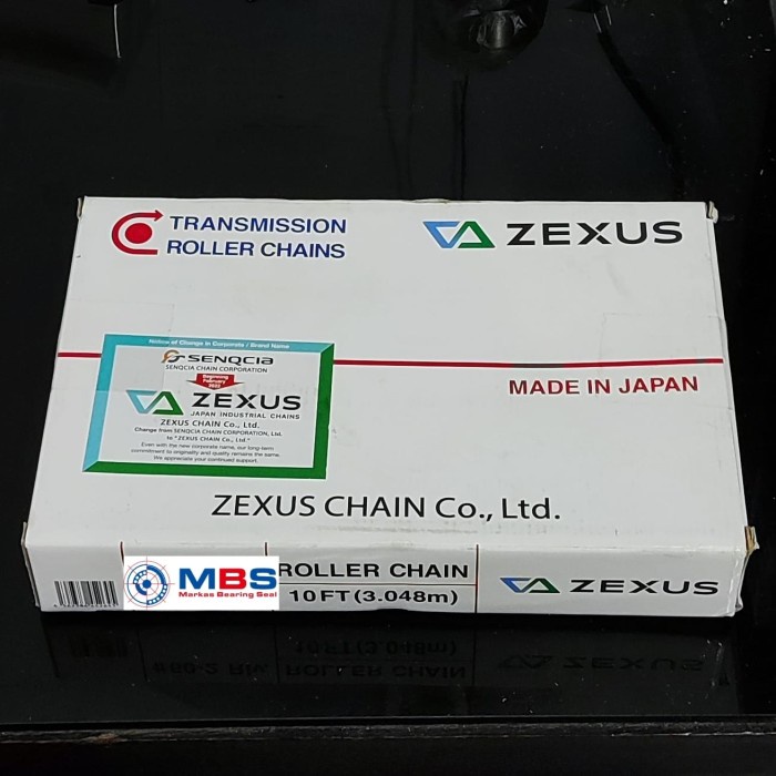 ROLLER CHAIN RS 100-1 MERK SENQCIA /HITACHI ASLI JAPAN RANTAI RS100-1
