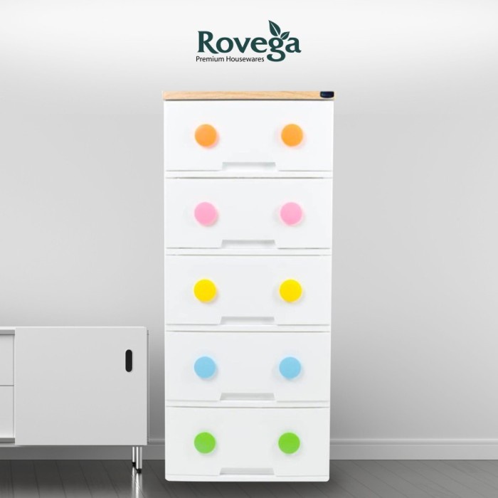 LEMARI PLASTIK ROVEGA SUSUN 5 CTR 5