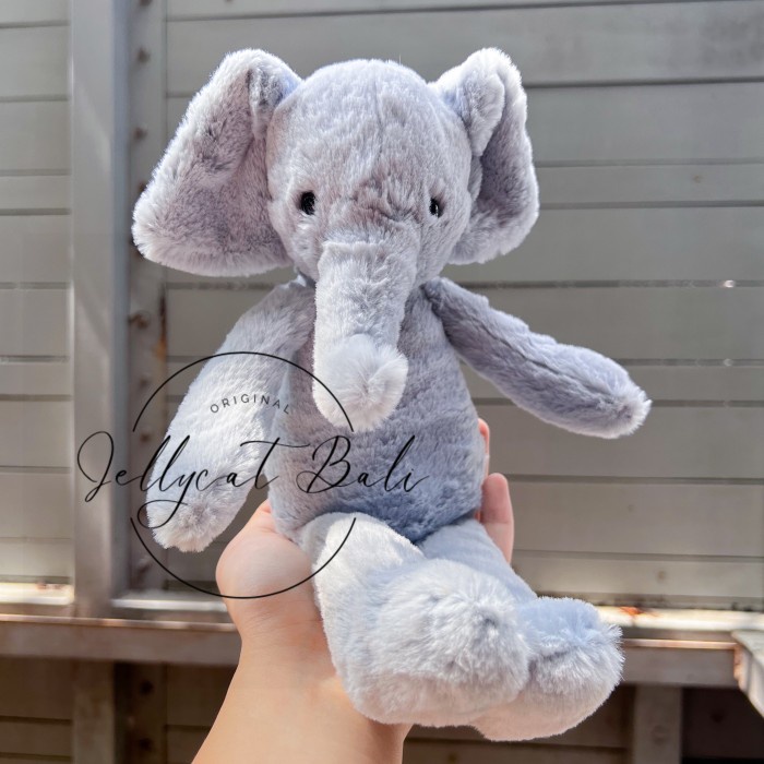 Promo Terbatas Jellycat Bobbie Elly Elephant (New) Original Bashful Bunny Gajah Aman