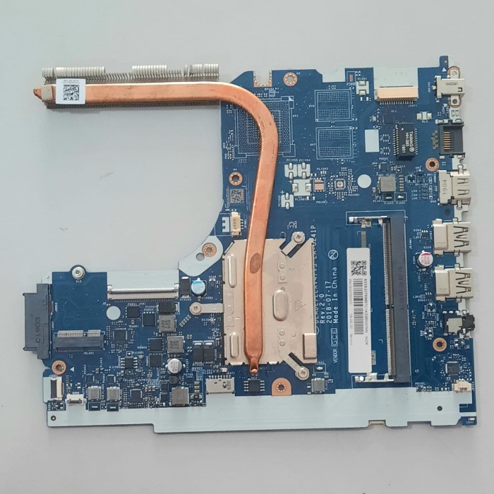 Dijual [NORMAL] Motherboard Lenovo Ideapad 130-14AST Mainboard 81H4 TESTED