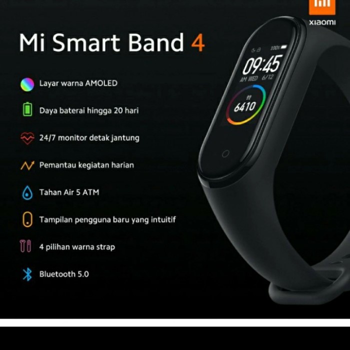 smart watch Xiaomi MiBand 4 - Mi MiBand4 Mi Band 4 OLED Original